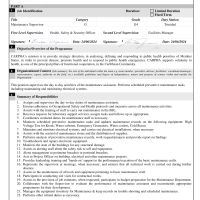 Caribbean Public Health Agency -  Maintenance Supervisor